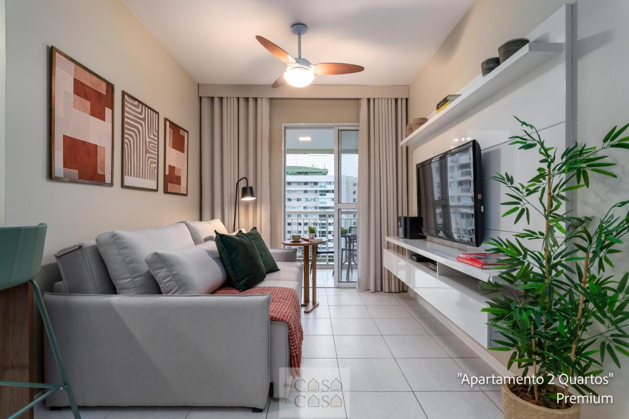 2 Quartos Com Varanda A 300M Riocentro Wi-Fi 120Mbps E Cozinha Completa - Condominio Com Piscina, Estacionamento, Portaria 24H E Parquinho Infantil - Apartamento Indicado Para Grupos, Hospedes A Trabalho E Criancas Rio de Janeiro Eksteriør bilde