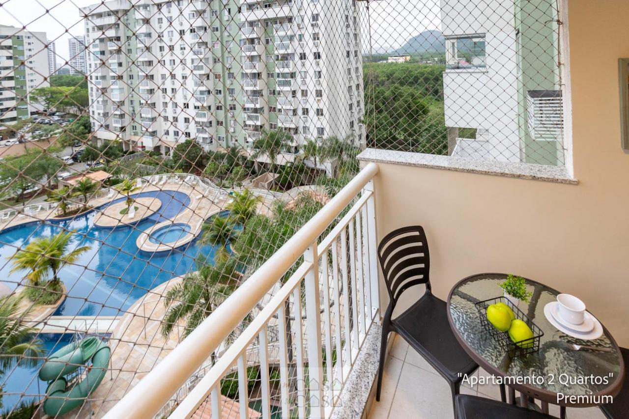 2 Quartos Com Varanda A 300M Riocentro Wi-Fi 120Mbps E Cozinha Completa - Condominio Com Piscina, Estacionamento, Portaria 24H E Parquinho Infantil - Apartamento Indicado Para Grupos, Hospedes A Trabalho E Criancas Rio de Janeiro Eksteriør bilde