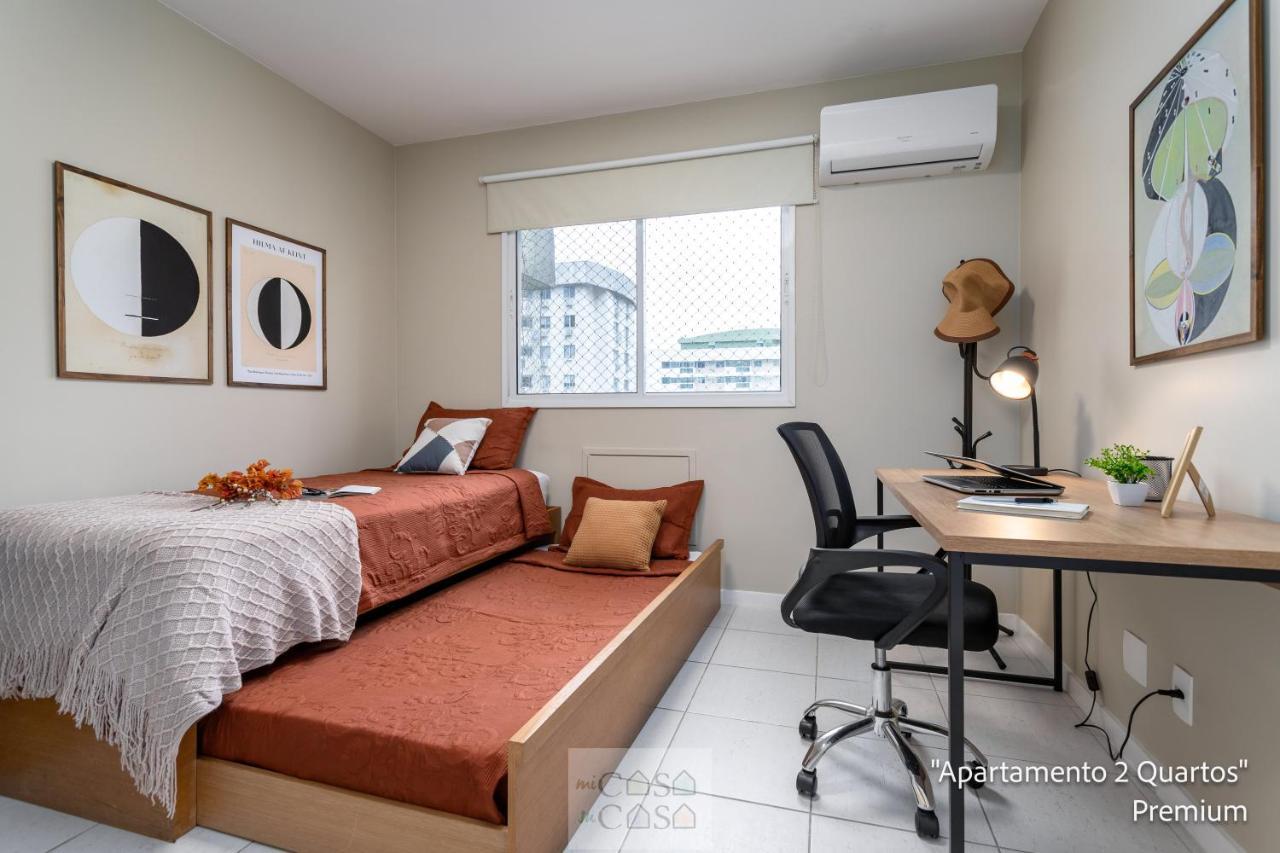 2 Quartos Com Varanda A 300M Riocentro Wi-Fi 120Mbps E Cozinha Completa - Condominio Com Piscina, Estacionamento, Portaria 24H E Parquinho Infantil - Apartamento Indicado Para Grupos, Hospedes A Trabalho E Criancas Rio de Janeiro Eksteriør bilde