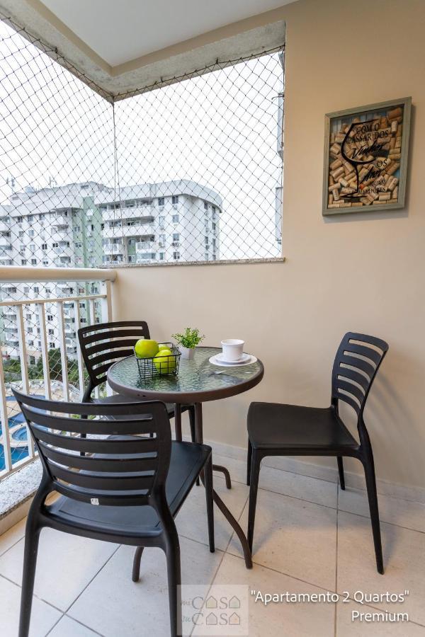2 Quartos Com Varanda A 300M Riocentro Wi-Fi 120Mbps E Cozinha Completa - Condominio Com Piscina, Estacionamento, Portaria 24H E Parquinho Infantil - Apartamento Indicado Para Grupos, Hospedes A Trabalho E Criancas Rio de Janeiro Eksteriør bilde