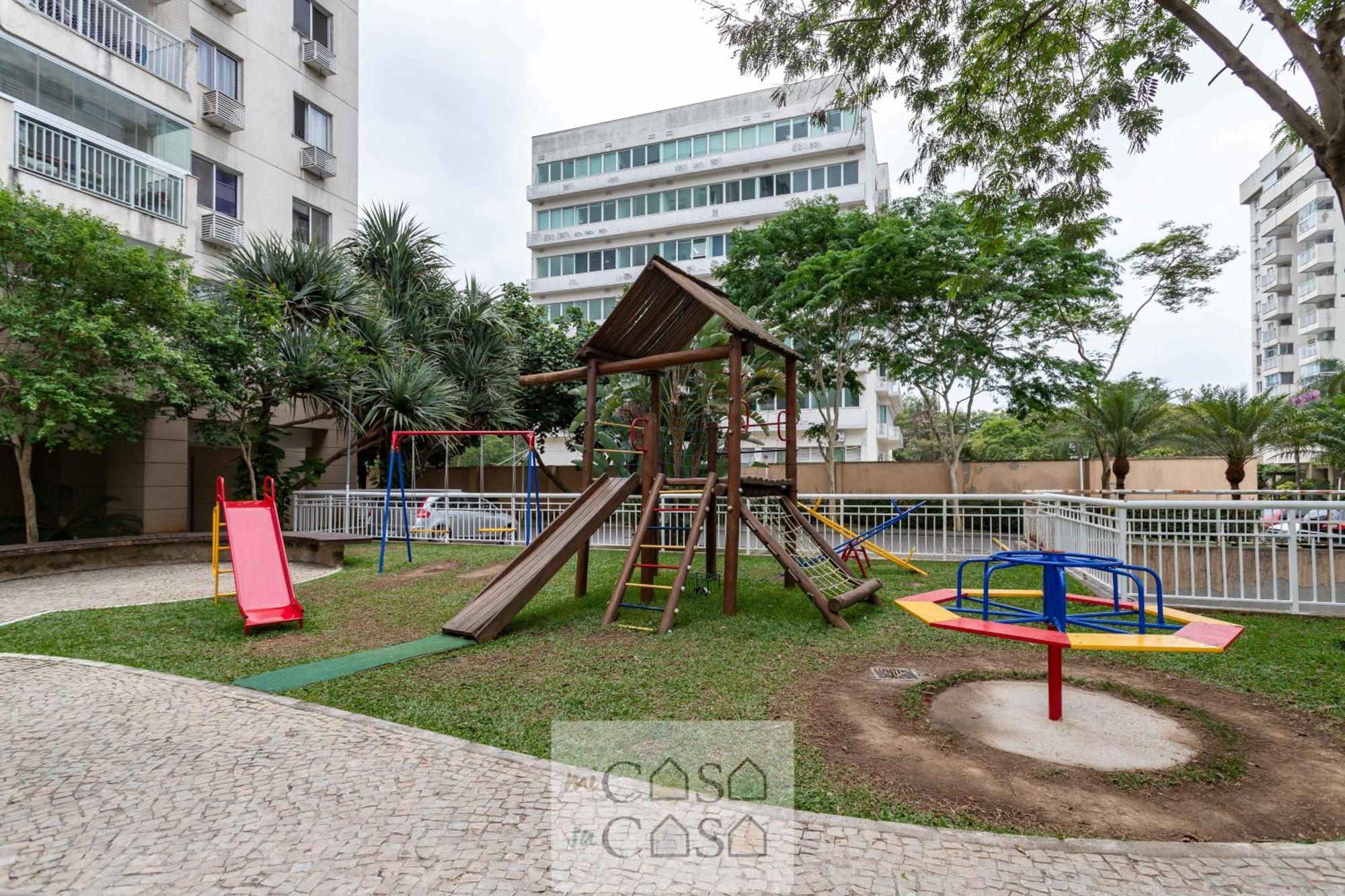 2 Quartos Com Varanda A 300M Riocentro Wi-Fi 120Mbps E Cozinha Completa - Condominio Com Piscina, Estacionamento, Portaria 24H E Parquinho Infantil - Apartamento Indicado Para Grupos, Hospedes A Trabalho E Criancas Rio de Janeiro Eksteriør bilde
