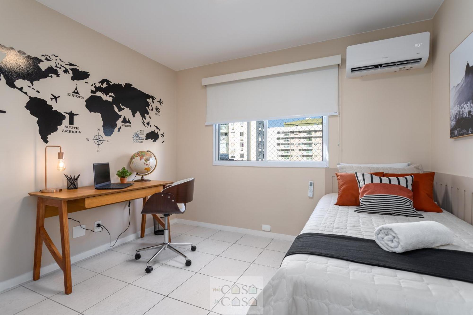 2 Quartos Com Varanda A 300M Riocentro Wi-Fi 120Mbps E Cozinha Completa - Condominio Com Piscina, Estacionamento, Portaria 24H E Parquinho Infantil - Apartamento Indicado Para Grupos, Hospedes A Trabalho E Criancas Rio de Janeiro Rom bilde