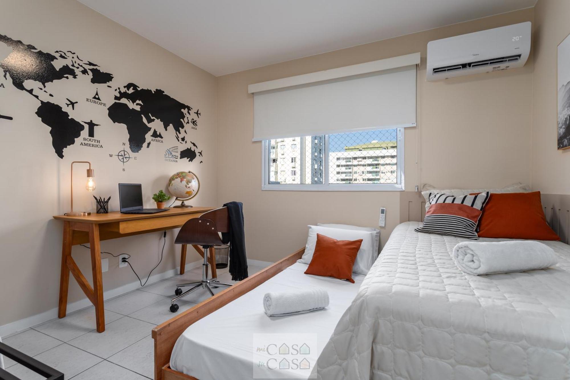 2 Quartos Com Varanda A 300M Riocentro Wi-Fi 120Mbps E Cozinha Completa - Condominio Com Piscina, Estacionamento, Portaria 24H E Parquinho Infantil - Apartamento Indicado Para Grupos, Hospedes A Trabalho E Criancas Rio de Janeiro Rom bilde