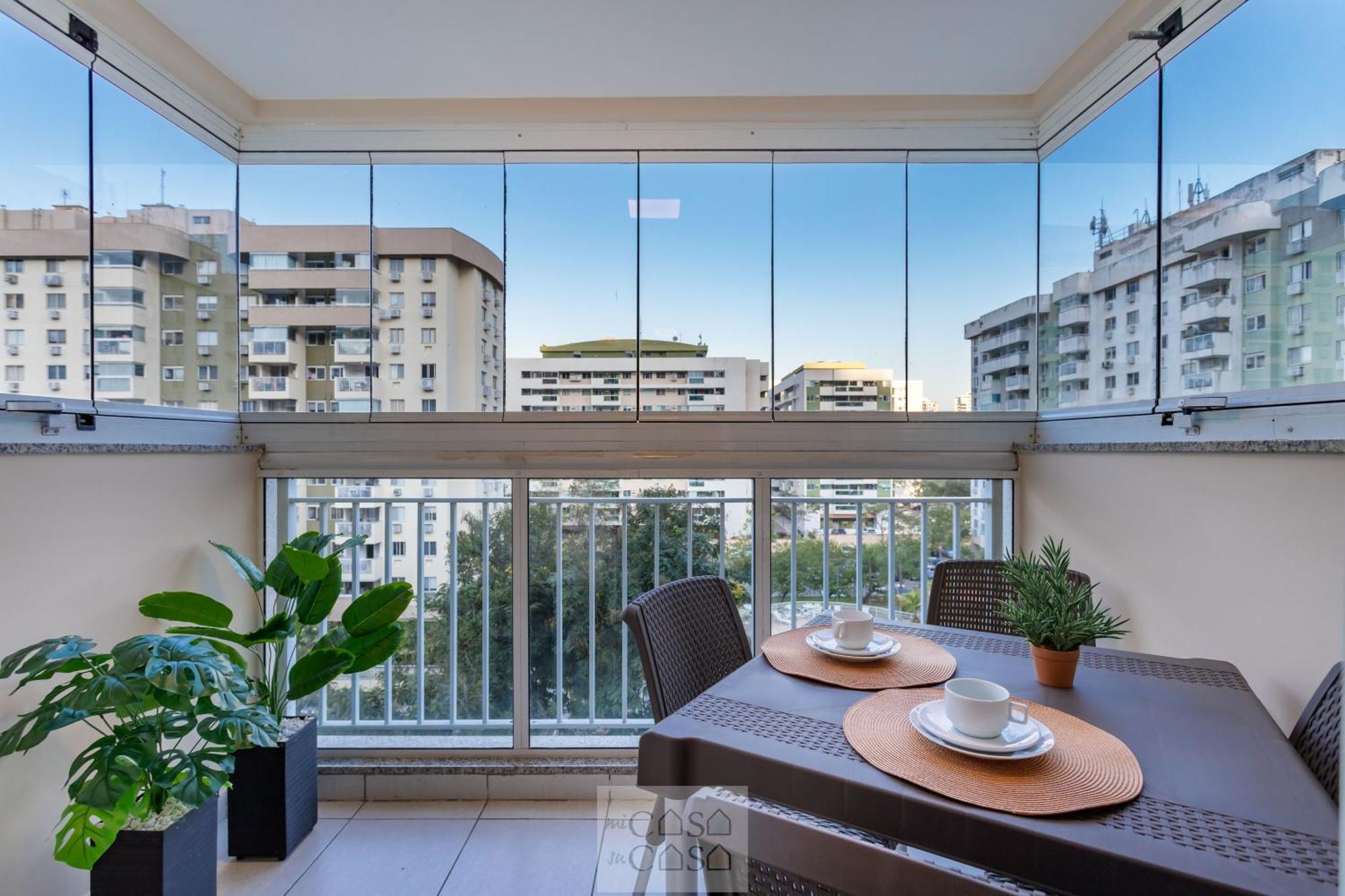2 Quartos Com Varanda A 300M Riocentro Wi-Fi 120Mbps E Cozinha Completa - Condominio Com Piscina, Estacionamento, Portaria 24H E Parquinho Infantil - Apartamento Indicado Para Grupos, Hospedes A Trabalho E Criancas Rio de Janeiro Eksteriør bilde