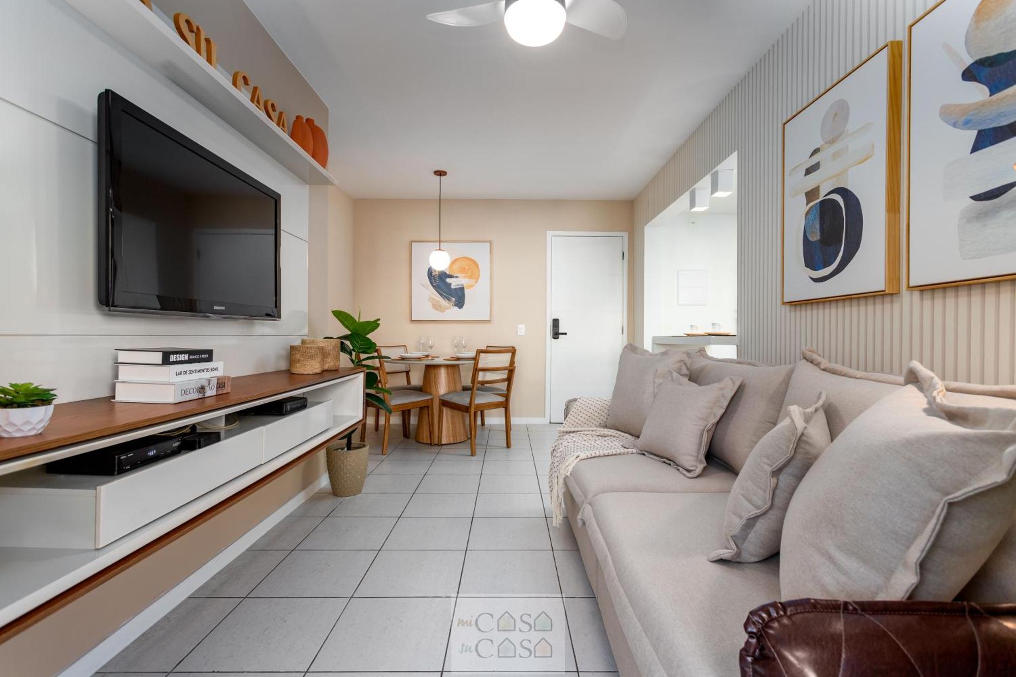 2 Quartos Com Varanda A 300M Riocentro Wi-Fi 120Mbps E Cozinha Completa - Condominio Com Piscina, Estacionamento, Portaria 24H E Parquinho Infantil - Apartamento Indicado Para Grupos, Hospedes A Trabalho E Criancas Rio de Janeiro Rom bilde